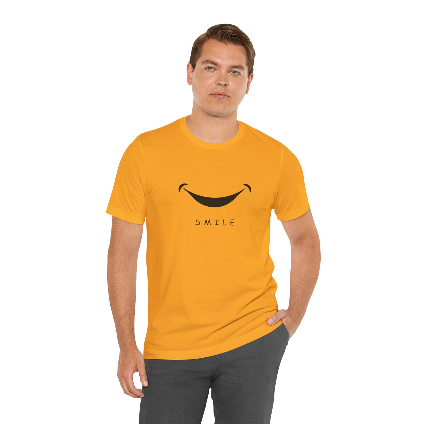 Don't Worry Be Happy and just SMILE :)- t-shirt